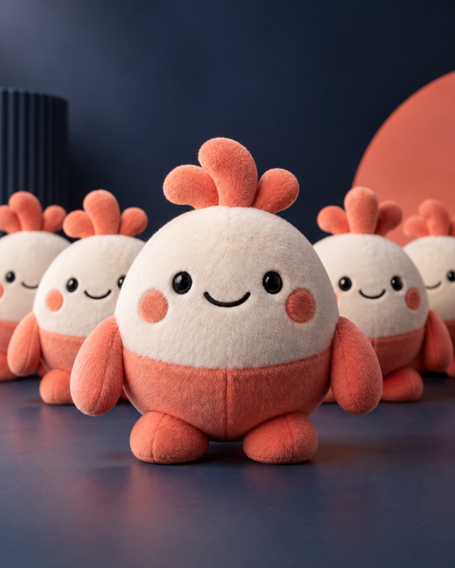 Brand mascot plush